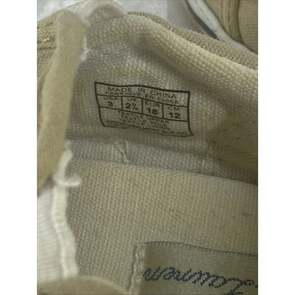 Ralph Lauren Polo Baby slip on shoe in color tan size 3